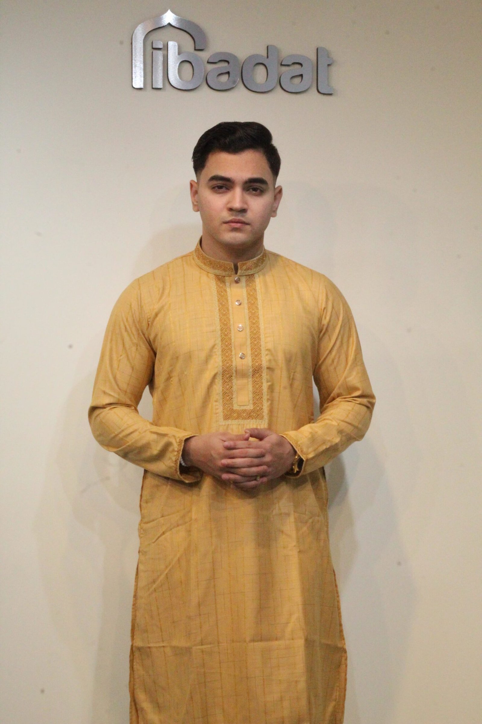Gold Color Premium Panjabi