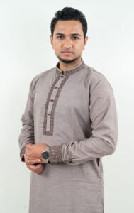 Biscuit Colour Pakistani Exclusive Embroidery Panjabi