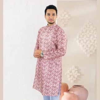 Parrot Pink Color Indian Sequence