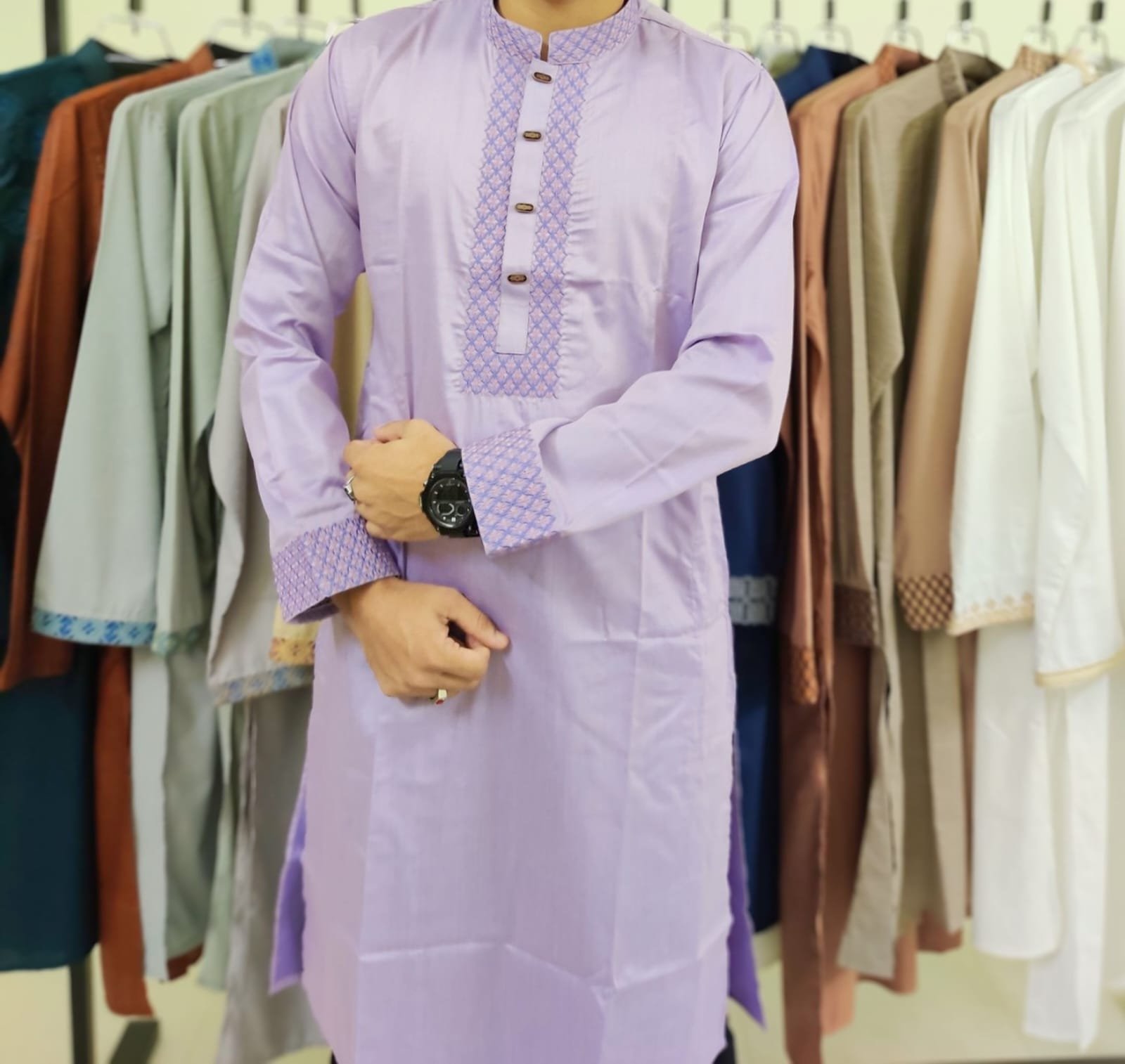 Exclusive Panjabi Purple
