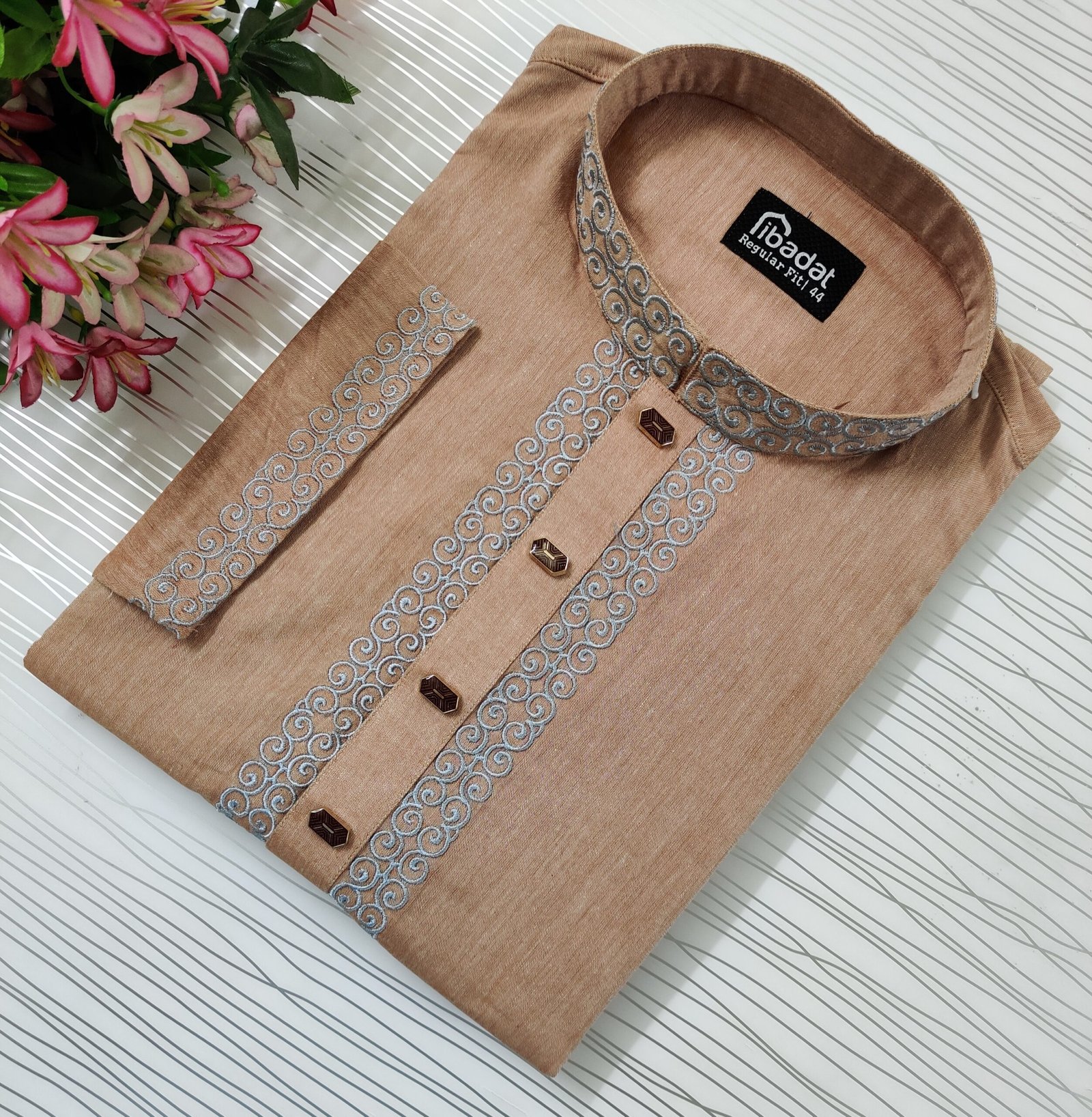 Ibadat Exclusive Cotton Febric ( Brawon -- 01  )