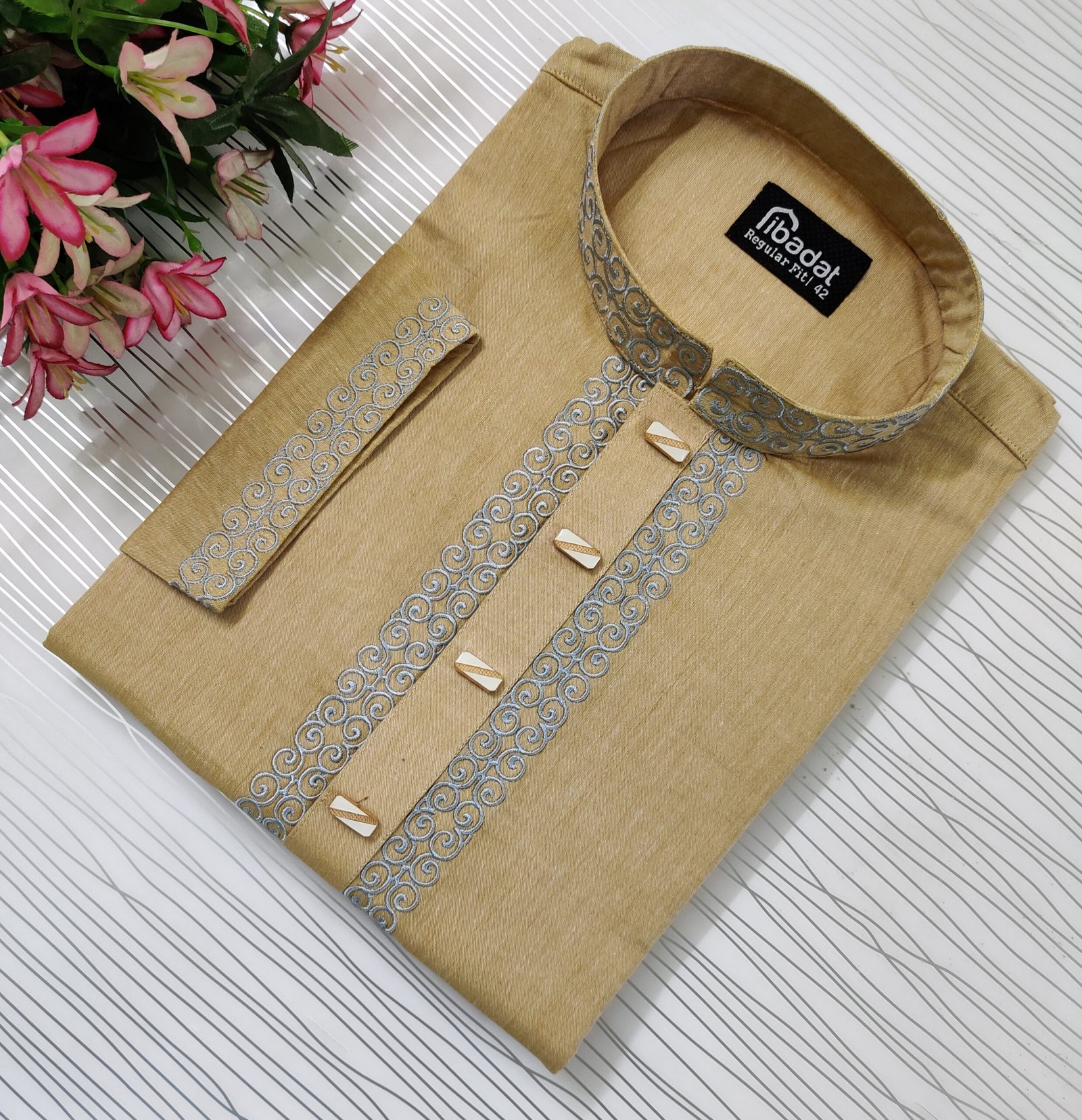 Ibadat Exclusive Cotton Febric ( Brawon -- 02  )